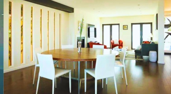 AGI House SF — open dining and living area